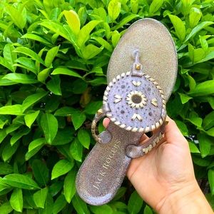 Jack Rogers Sparkly Georgica Jelly Sandal